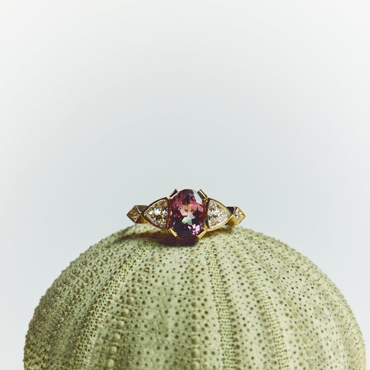 BAGUE HERA TOURMALINE ROSE ET DIAMANTS  Monsieur Paris