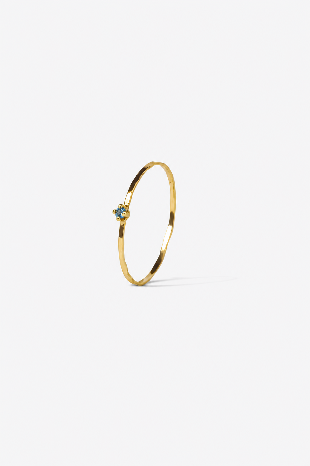 BAGUE OLYMPE, PIERRE DE NAISSANCE Solitaire Monsieur Paris