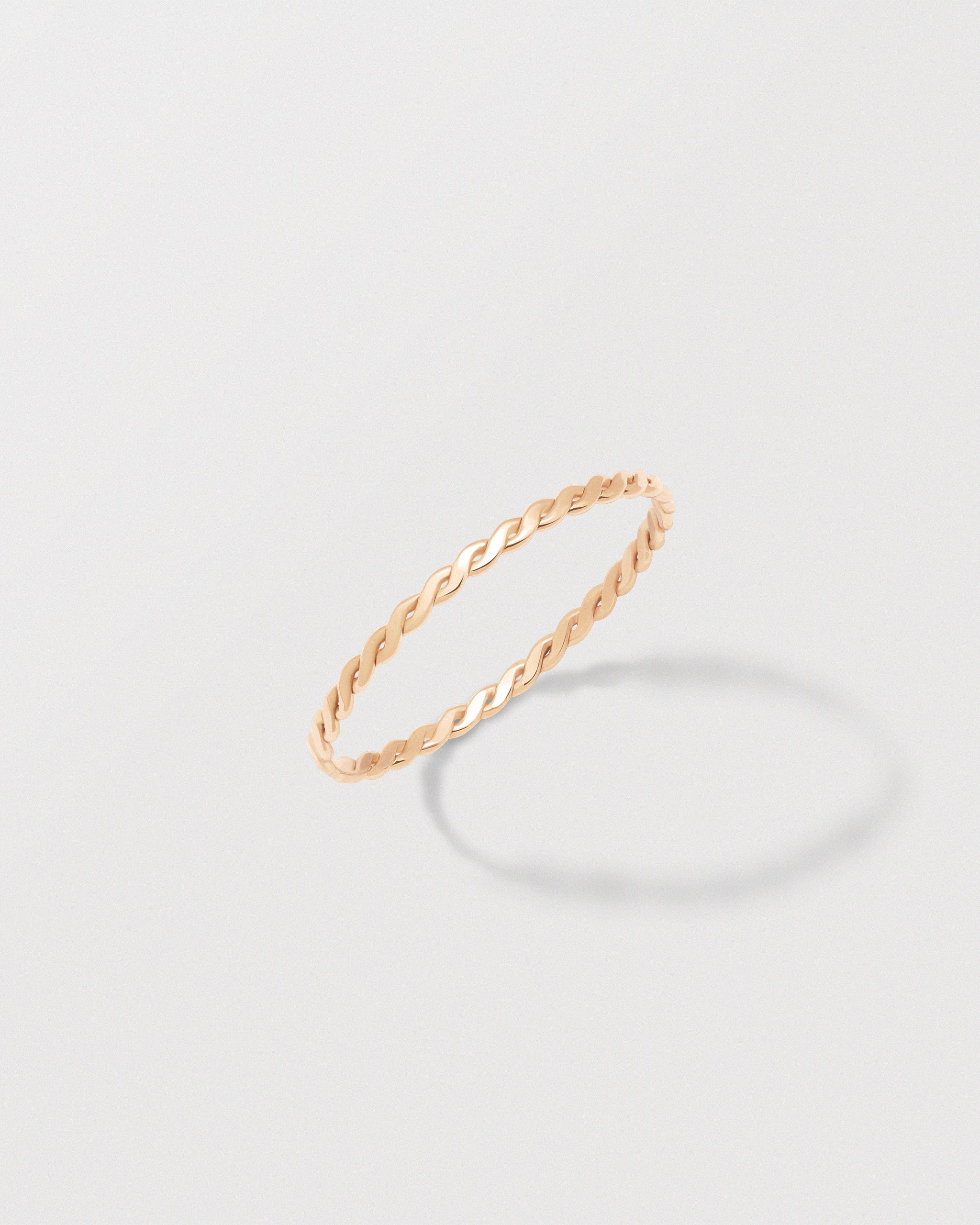 Packshot anneau Marie or rose
