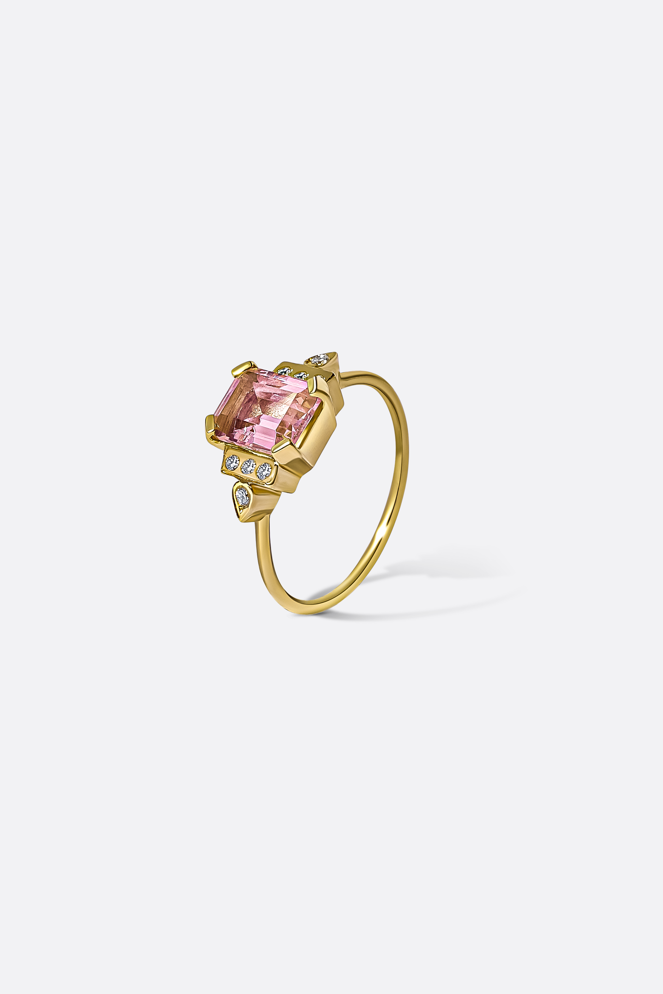 BAGUE NÉRÉE MORGANITE