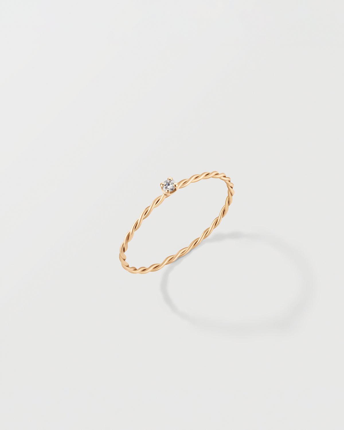 BAGUE OLYMPE TORSADÉE, DIAMANT