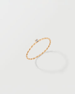 TWISTED OLYMPE RING, DIAMOND
