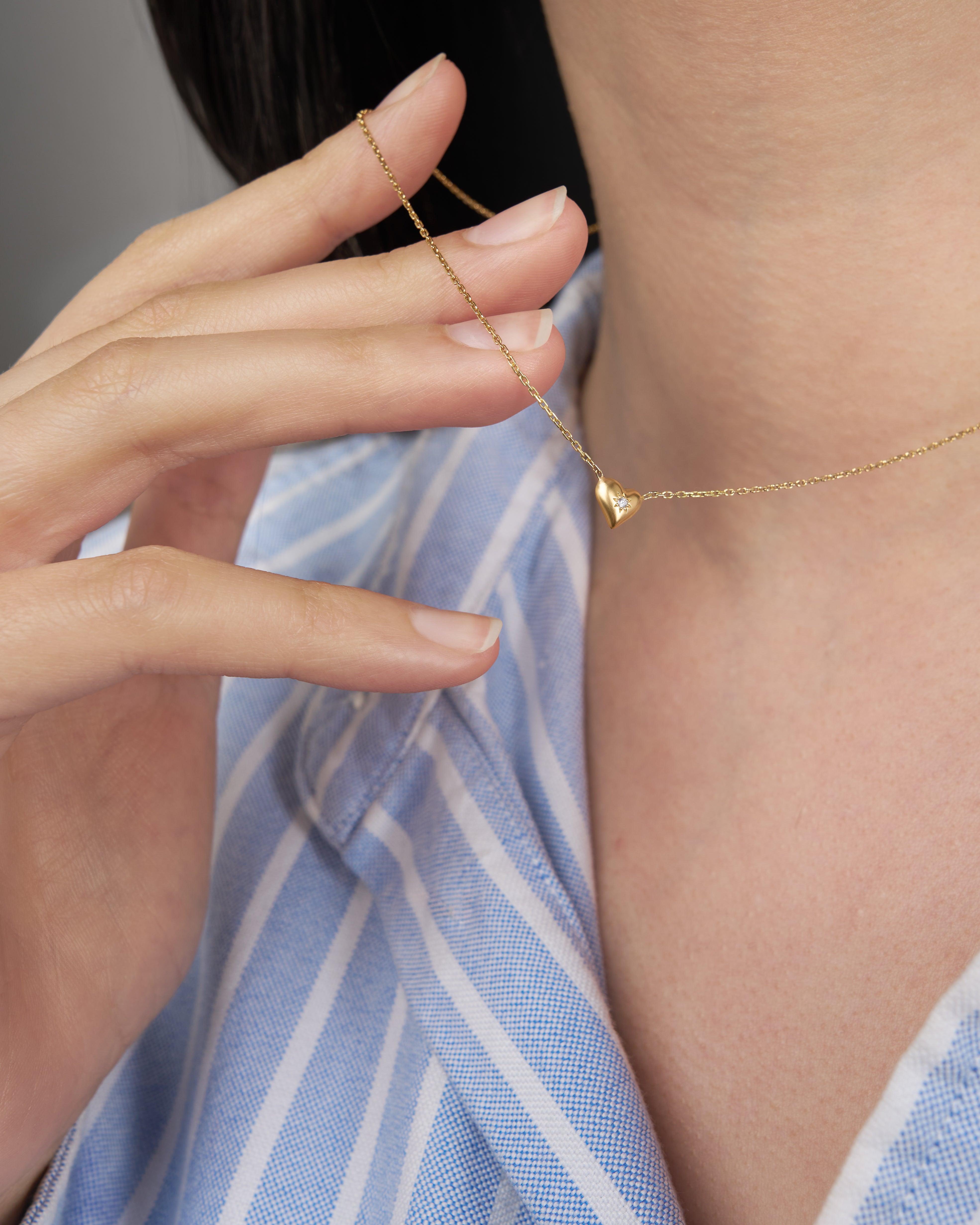 COLLIER ANATOLE COEUR DIAMANT