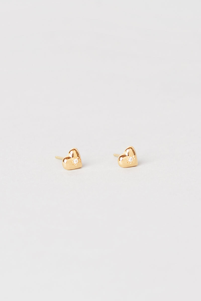 Puces Anatole Coeur diamants