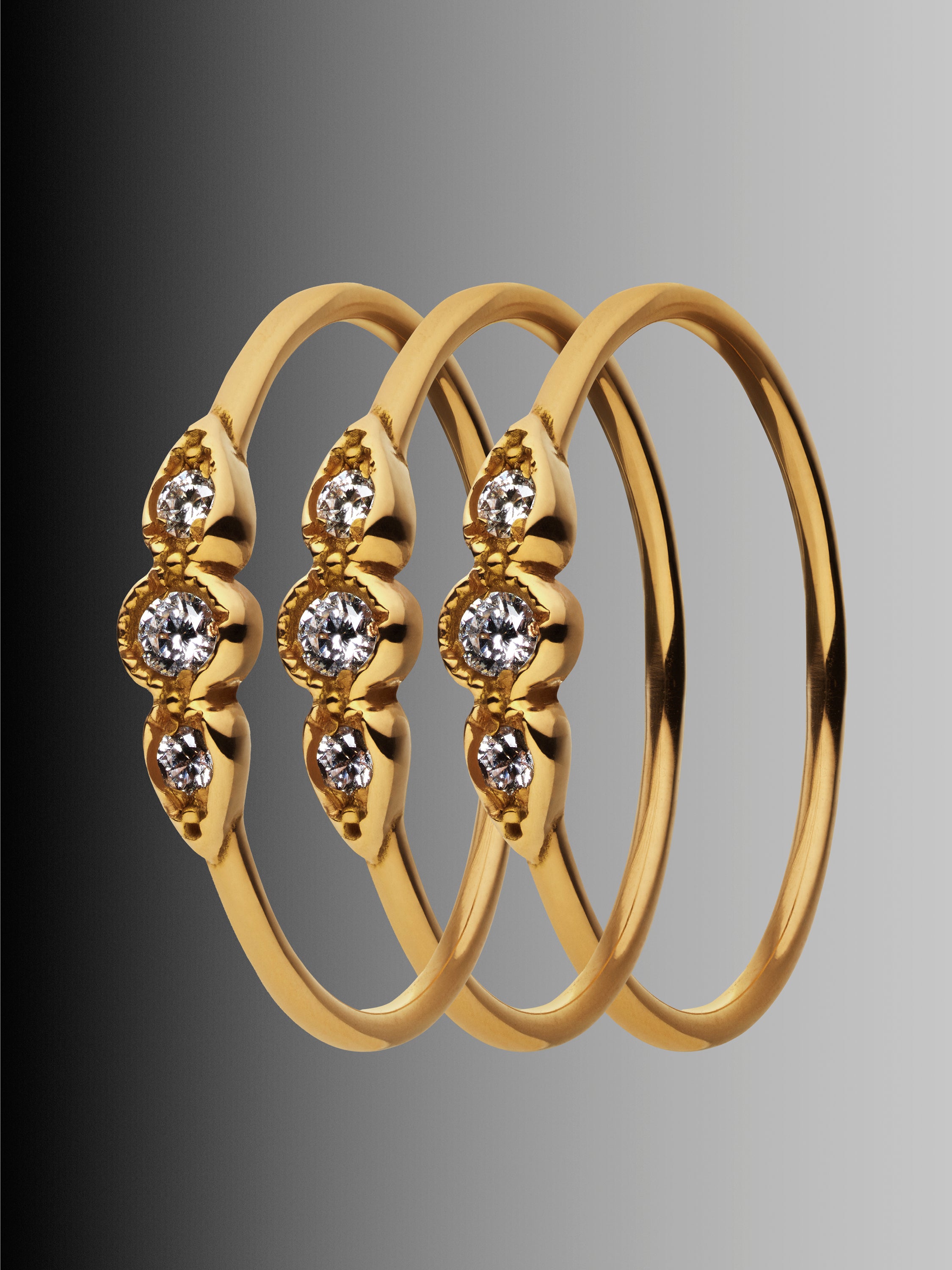 YELLOW GOLD AUXANE RING Monsieur Paris