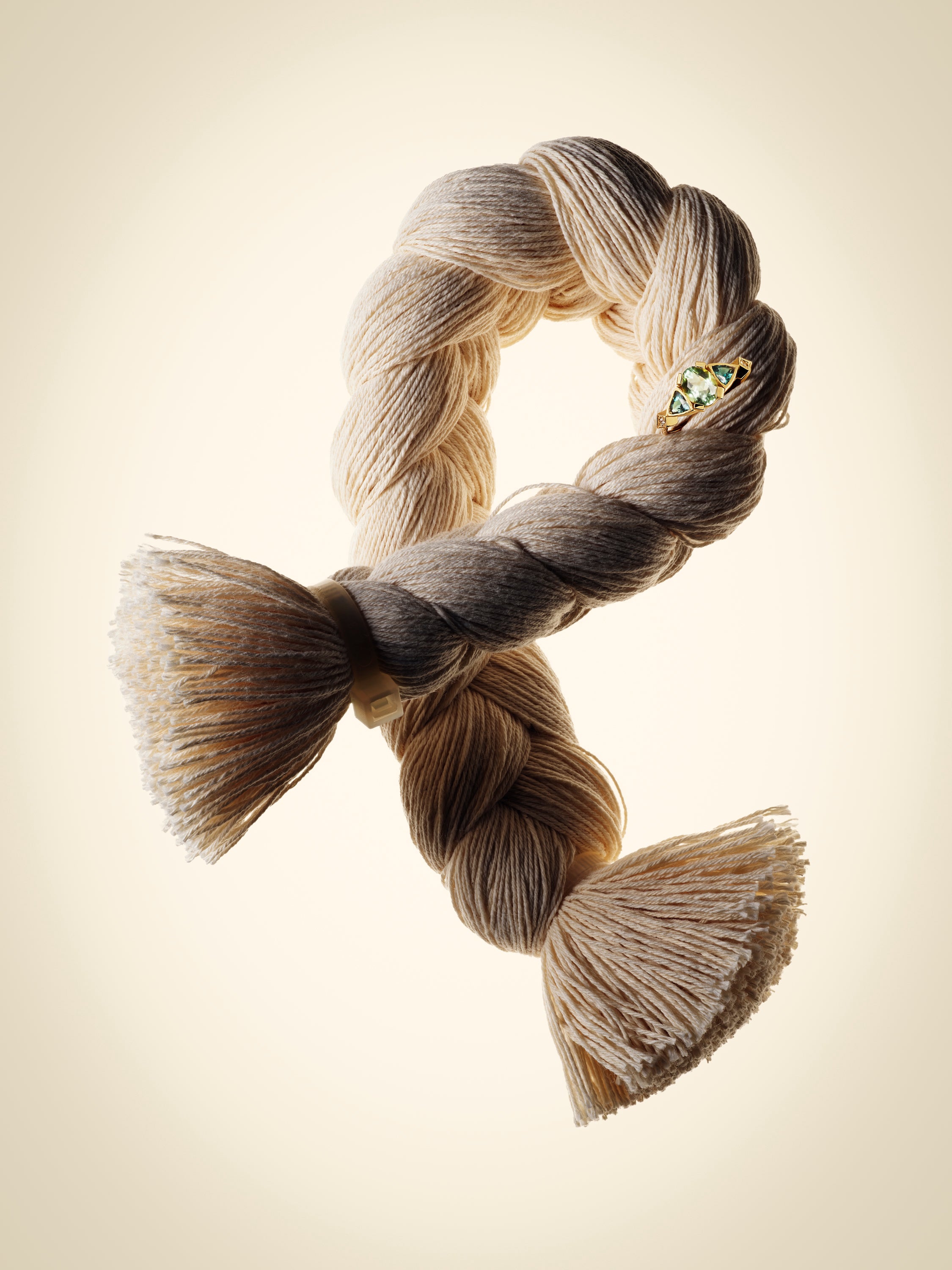 HERA RING GREEN SAPHIR AND TOURMALINES Monsieur Paris