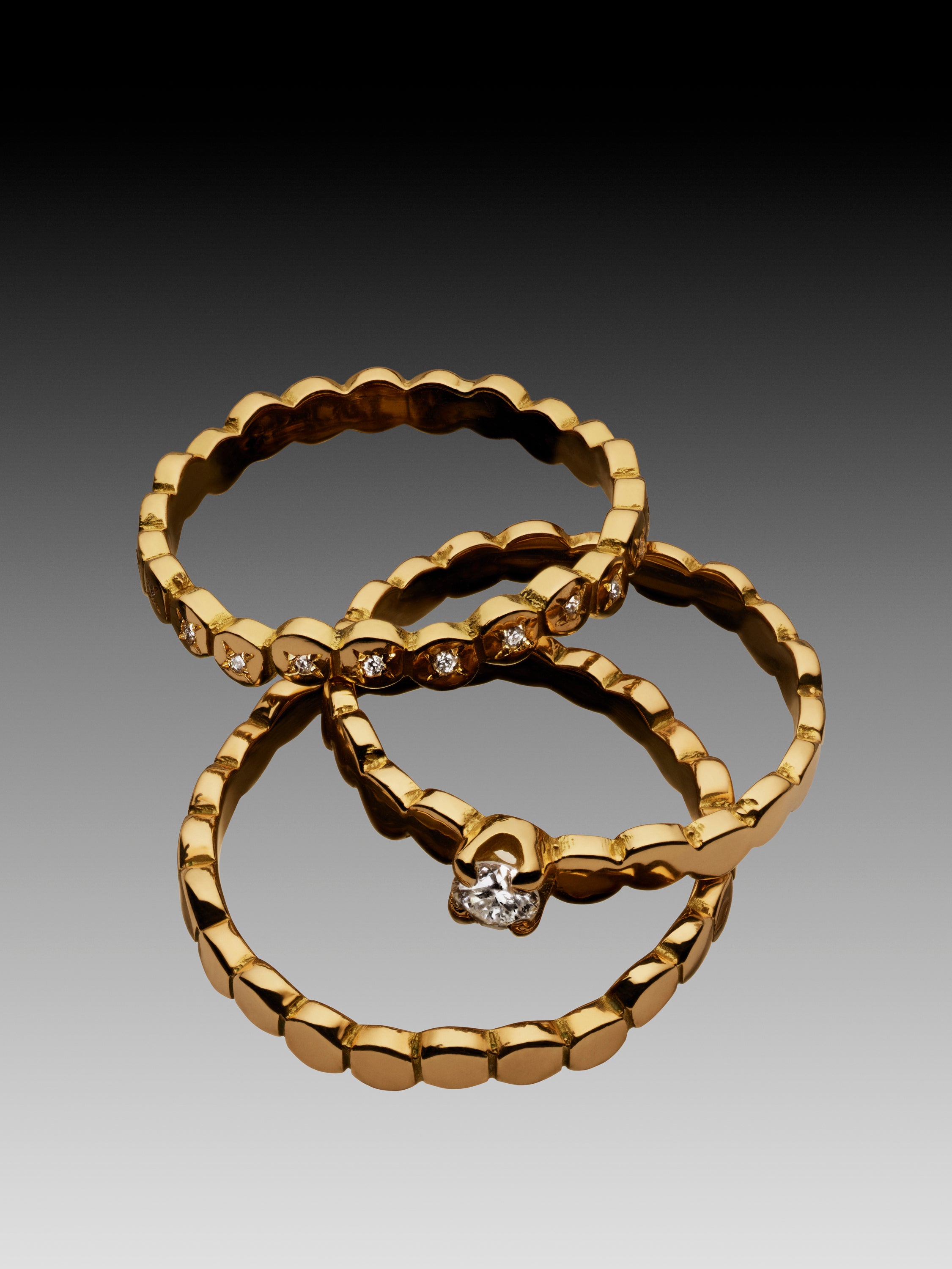 QUEEN SOLITARY RING Monsieur Paris