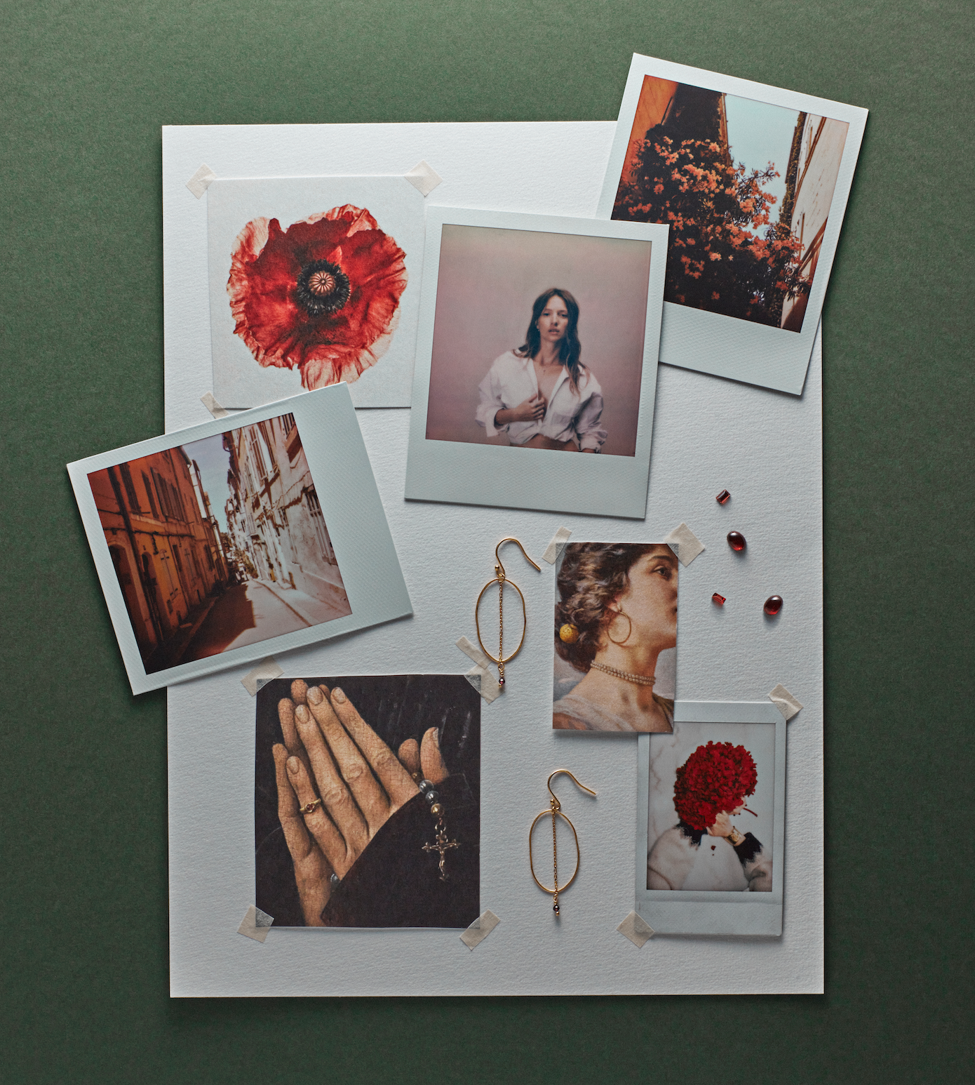 BOHEME EARRINGS Monsieur Paris