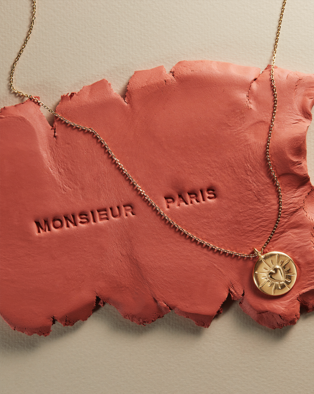 FELLA Gold Vermeil  Necklace Monsieur Paris