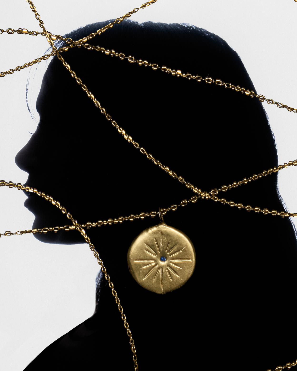 VERMEIL RIMA NECKLACE Monsieur Paris