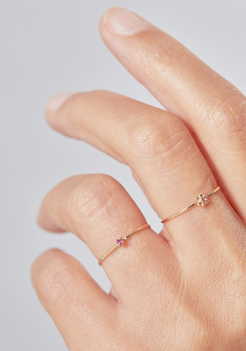 Rosa small ring - Monsieur Paris