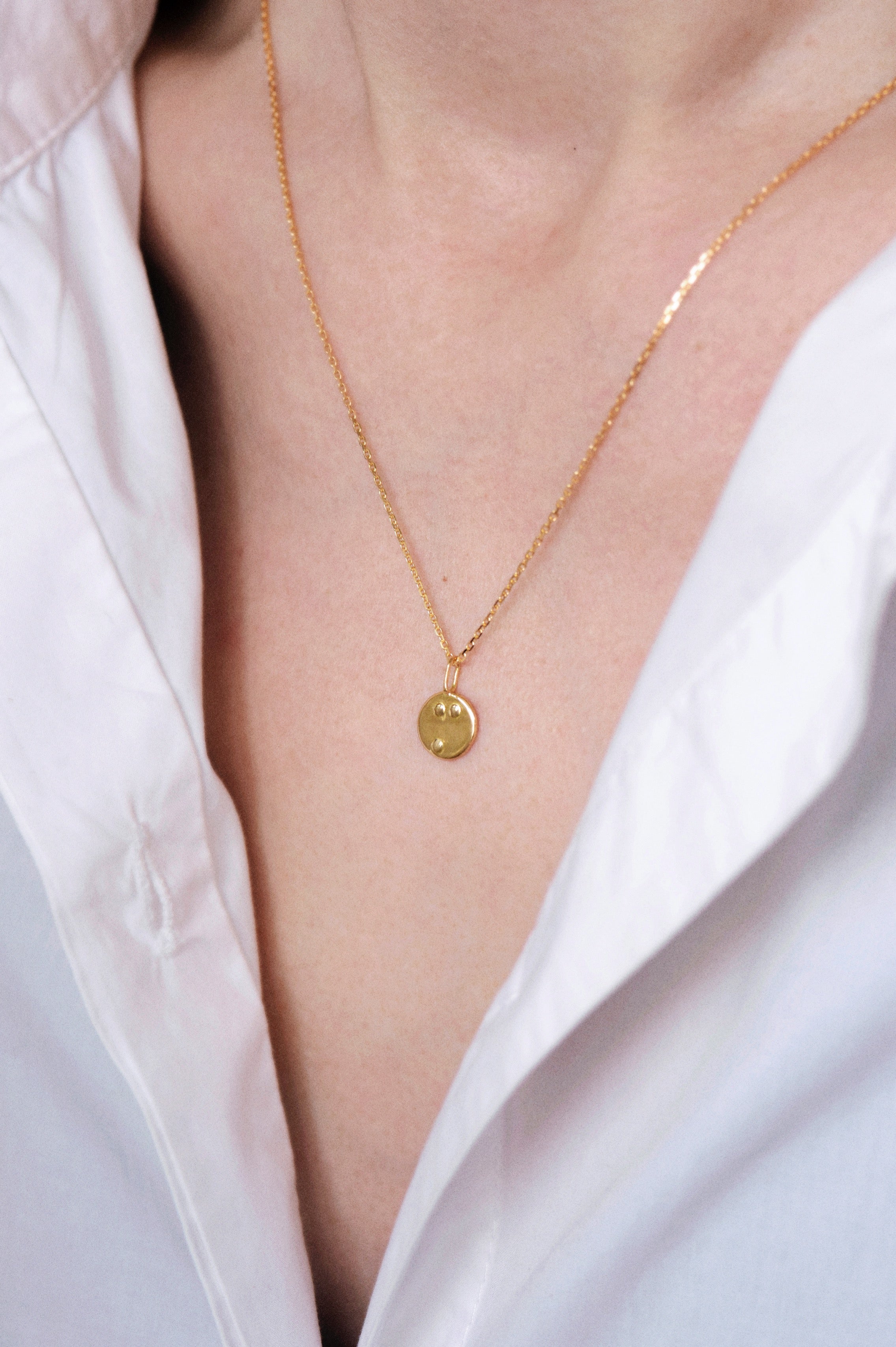 Braille necklace - Monsieur Paris